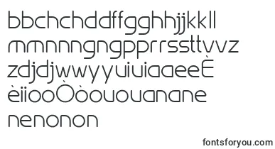 BrionLight font – creole Fonts