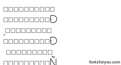 BrionLight font – serbian Fonts