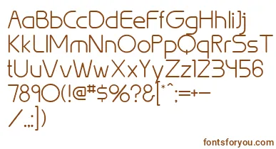BrionLight font – Brown Fonts
