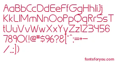 BrionLight font – Red Fonts
