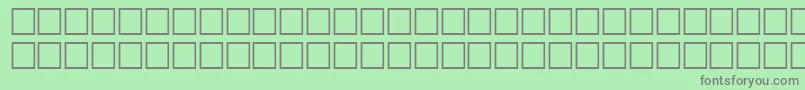 McsAlhadaSUNormal. Font – Gray Fonts on Green Background