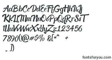  Acknesia font