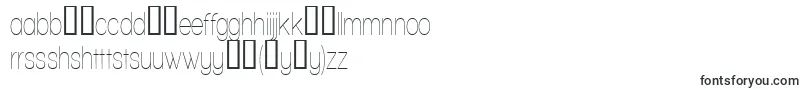 フォントWalkwayCondensed – ハウスフォント