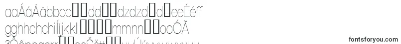 WalkwayCondensed Font – Slovak Fonts