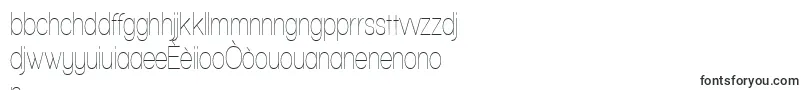 フォントWalkwayCondensed – クレオールフォント