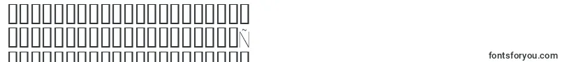 WalkwayCondensed-Schriftart – mongolische Schriften