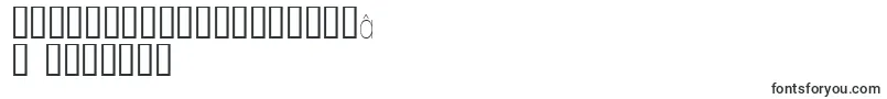 Czcionka WalkwayCondensed – hebrajskie czcionki