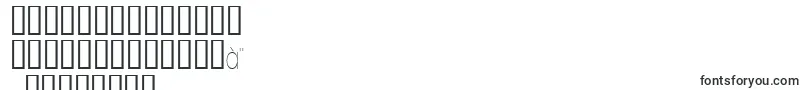 fuente WalkwayCondensed – fuentes punjabi