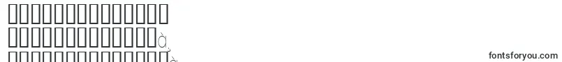 Czcionka WalkwayCondensed – tajskie czcionki