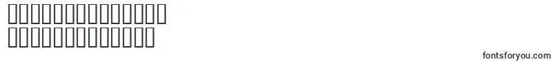 fuente WalkwayCondensed – lao fuentes