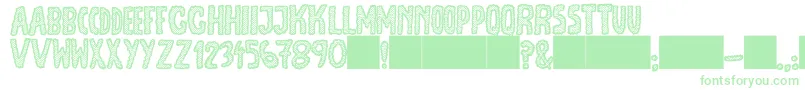 JmhEscamasWhite Font – Green Fonts