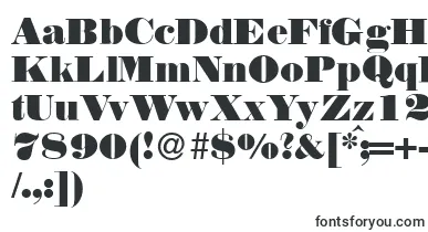 N790ModernRegular font – Fonts Starting With N