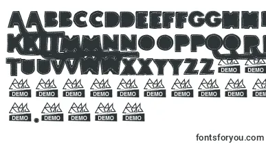  BordadosDemo font