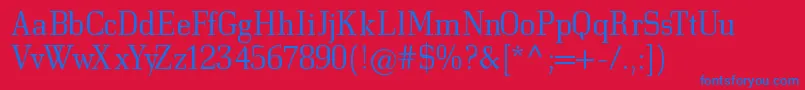 More about Bodonitown Font Bodonitown Font – Blue Fonts on Red Background