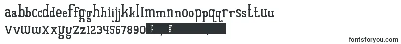 Шрифт QuantumOfBali – низкие шрифты