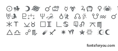 Astrologer-fontti