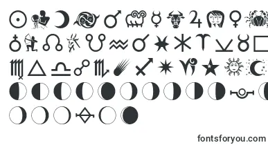  Astrologer font