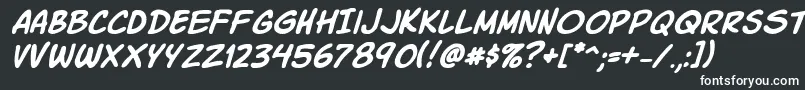 Komikski Font – White Fonts