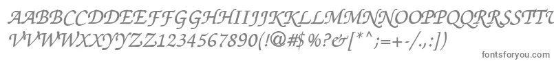 Thahuongh1.1-fontti – harmaat fontit