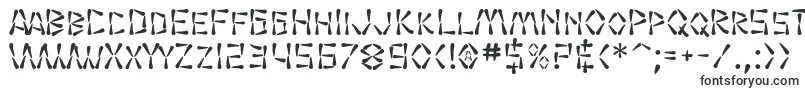 Шрифт SfWasabi – нечеткие шрифты
