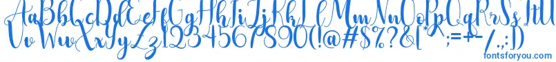 AdreenascriptDemo Font – Blue Fonts