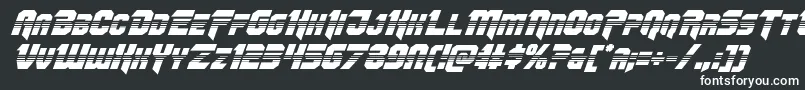 Omegaforcehalfital12 Font – White Fonts