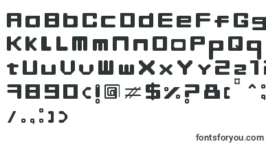  FingerManiac font