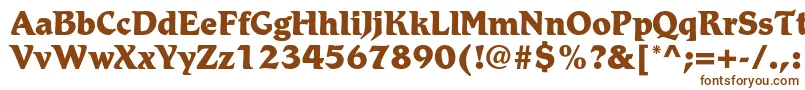 RomicstdExtrabold Font – Brown Fonts