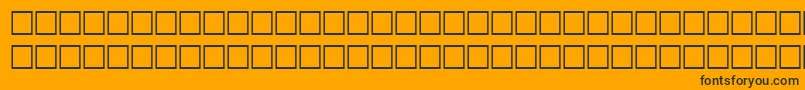 GallantitalRegular-Schriftart – Schwarze Schriften auf orangefarbenem Hintergrund