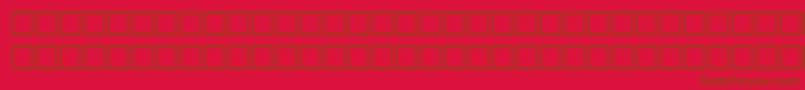 GallantitalRegular Font – Brown Fonts on Red Background