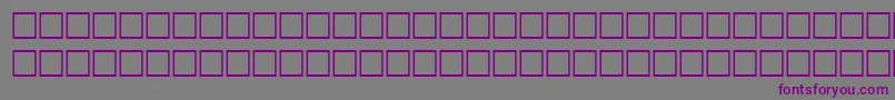 GallantitalRegular Font – Purple Fonts on Gray Background