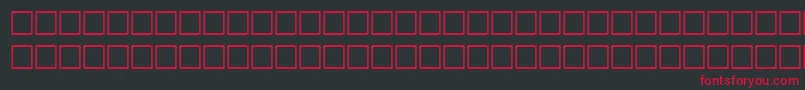 GallantitalRegular Font – Red Fonts on Black Background