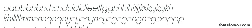 Шрифт HammerthinItalic – сесото шрифты