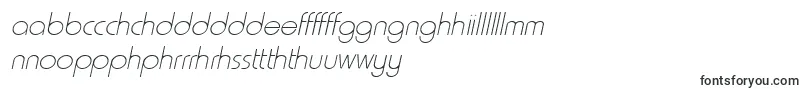 HammerthinItalic-Schriftart – walisische Schriften
