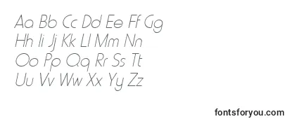 HammerthinItalic-fontti