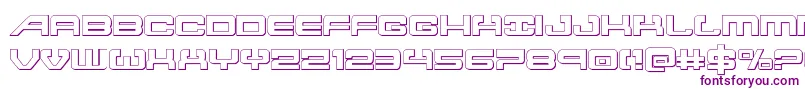 More about Atlantia3D2 Font Atlantia3D2 Font – Purple Fonts on White Background